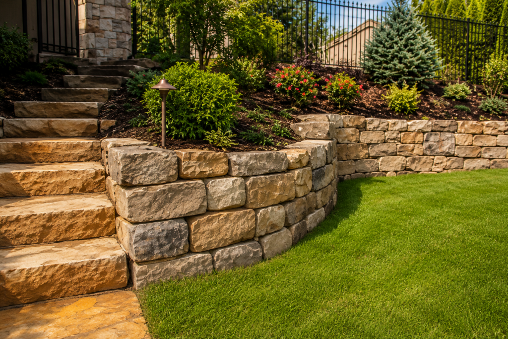 Problem-aware service support - Roswell retaining wall planning